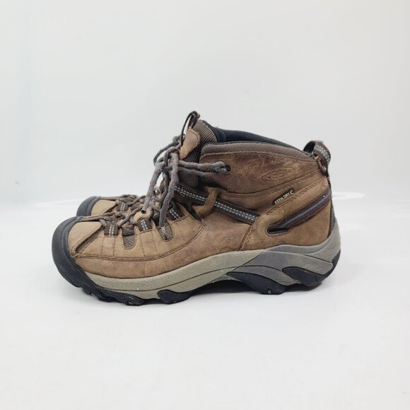 Keen Men\'s Brown Targhee II Leather Trail Outdoor Ankle Hiking Boots Size 7 main image 6